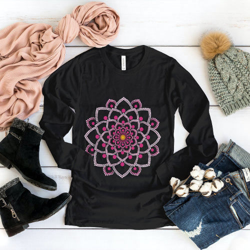 Simple Pink Mandala T-Shirt