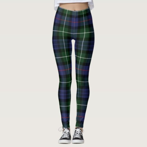 Tartan Plaid Scottish Clan McKenzie Cute Leggings