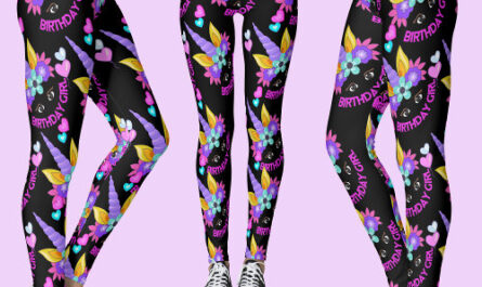 Unicorn, Birthday Girl, Birthday Party   Leggings