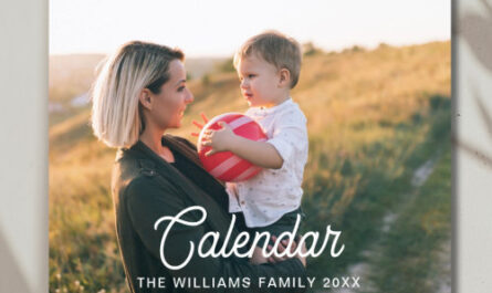 2024 Modern Create Your Own Custom Family Photo  Calendar