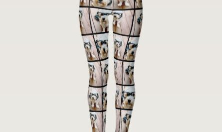 Create a Custom Photo Collage with 4 Photos Leggings
