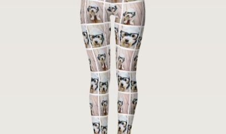 Create a Custom Photo Collage with 6 Photos Leggings