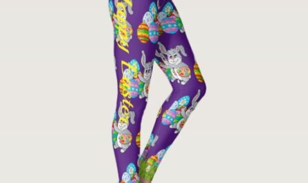 EASTER Leggings Bunny Egg Yoga Pants Women's Girls