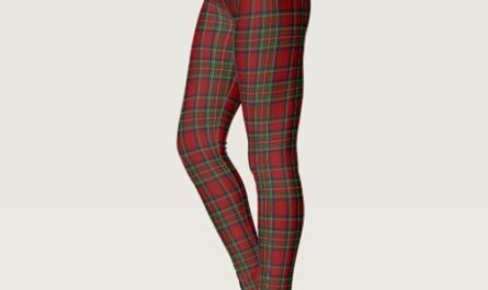 Royal Stewart Tartan Traditional Plaid Pattern Leggings