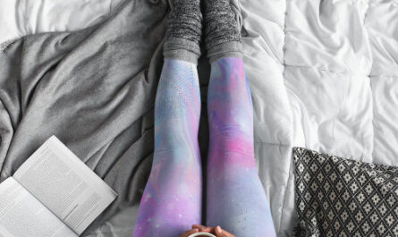 Magic Unicorn Pink Blue Leggings