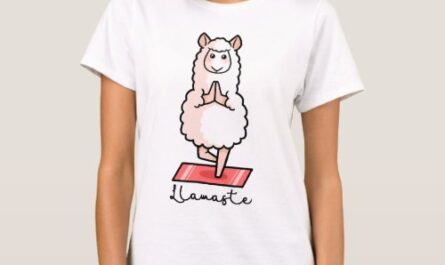 Yoga Llama – Llamaste T-Shirt