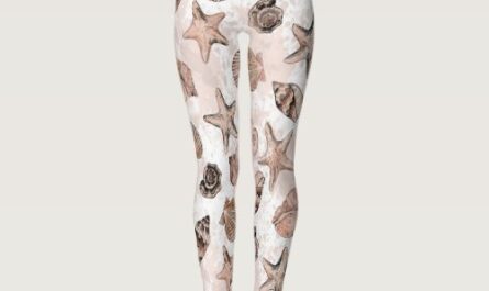 Seashell Pattern Leggings