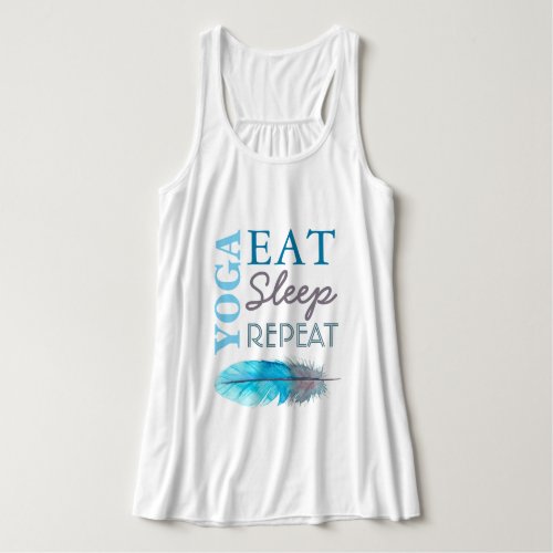 Yoga Eat Sleep Repeat Tank Top