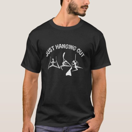Aerial Yoga Gymnastic Artist Dance Aerialist Girl T-Shirt