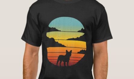 French Bulldog Retro Vintage Style 60s 70s Men Wom T-Shirt