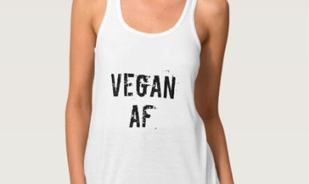 Funny Vegan AF Tank Top