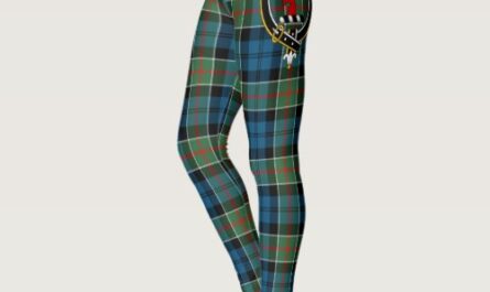 Scotstee Clan Colquhoun Ancient Crest Tartan Women Leggings