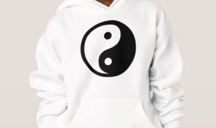 Yin Yang Hoodie For Kids