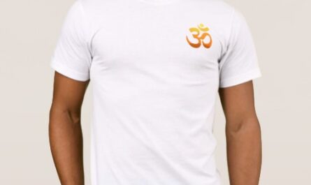 Custom Asana Relax Yoga Om Mantra Symbol Men's T-Shirt
