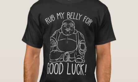 Happy Buddha Rub my Belly for good luck Buddhist T-Shirt