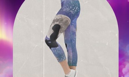 Harmony's Lunar Serenity Capri Leggings