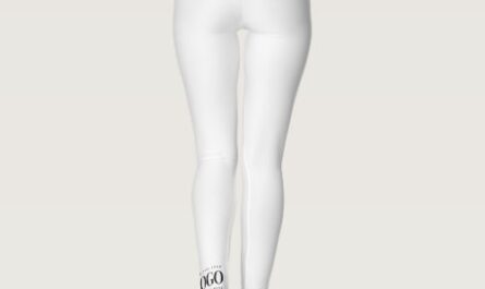 Custom Your Rectangle Business Company Logo Here  Leggings