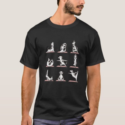Dalmatian Yoga T-Shirt