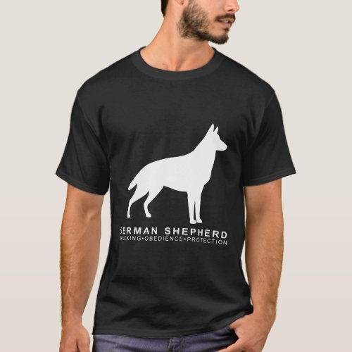 German Shepherd Dog Schutzhund Training  T-Shirt