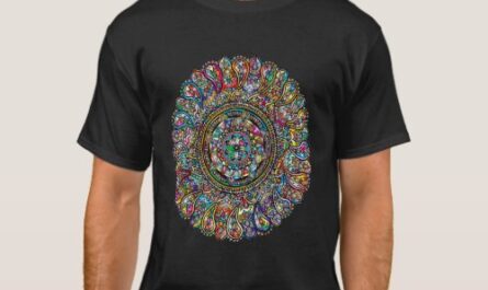 Mandala Sacred Geometry Prana Yoga Mantra Om T-Shirt