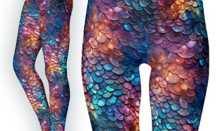Wet Look Mermaid Fish Tail Fantasy Scales Costume Leggings