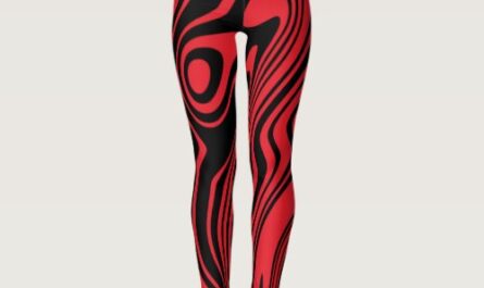 Black Red Stripe Leggings – Choose Color