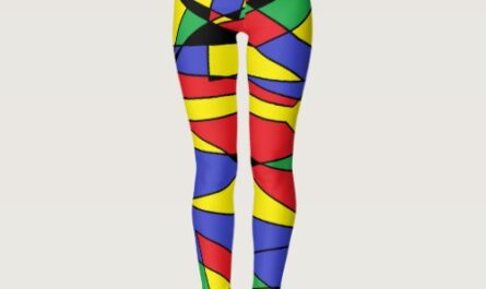 Colorful Leggings Pattern Abstract Colors