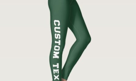 Create Your Own Custom Text Leggings