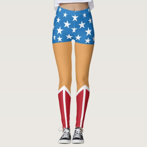 Woman Superhero Leggings