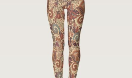 Cougar Paisley Wild Side Boho Leggings