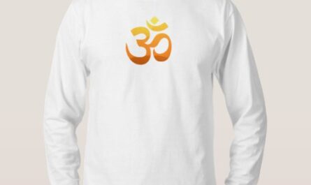 Double Sided Design Om Mantra Symbol Yoga Men's T-Shirt