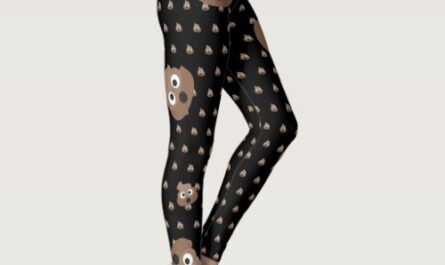 Funny Poop Emojis Leggings