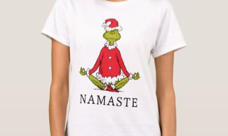 Grinch | Namaste Santa Claus T-Shirt