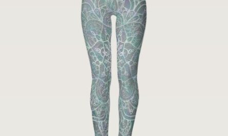 Iridescent Shimmer Mandala Boho Chic Leggings