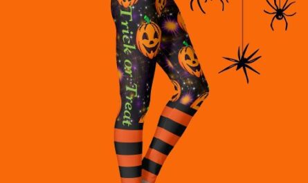 Jack-O-Lantern Halloween Leggings Pumpkin Pants