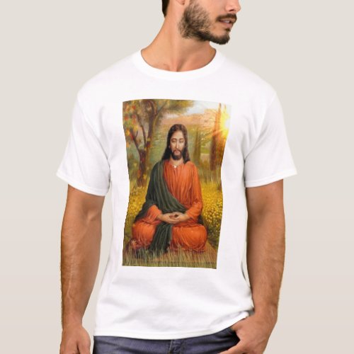 Jesus Christ Meditation T-Shirt