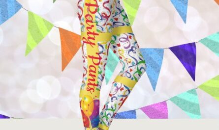 Party Time Leggings Celebrate Birthday Pants