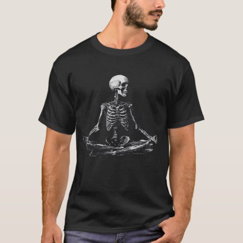 Skeleton Yoga T-Shirt