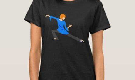Woman Doing Tai Chi or Yoga T-Shirt