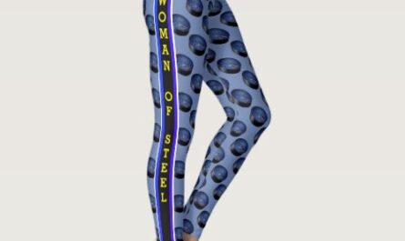 Woman of Steel / Steel in Love (editable) Steelpan Leggings