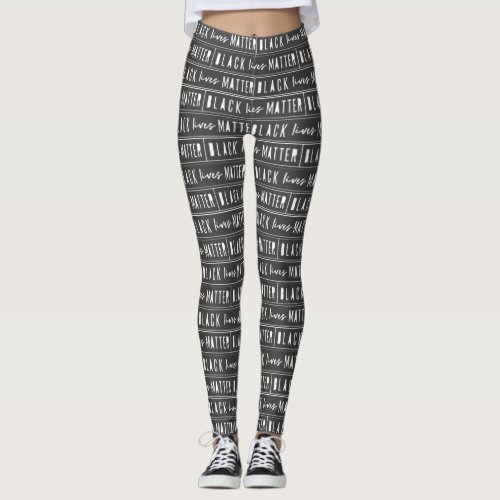 Black Lives Matter | BLM Race Equality Modern Leggings
