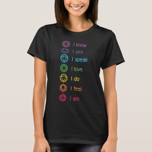 Chakra Alignment, Yoga, Meditation Spiritual Pullo T-Shirt