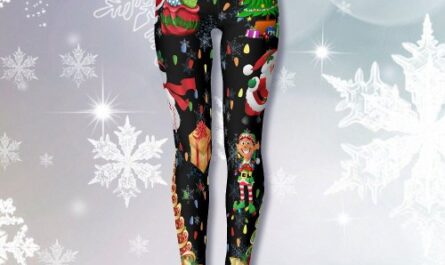 Christmas Everything Ugly Sweater Party Leggings 2