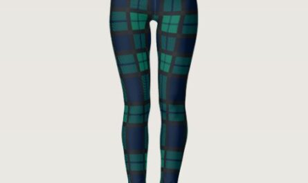 Clan Black Watch Tartan Plaid Leggings