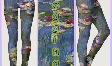 LEGGINGS – “Water Lillies” – Claude Monet