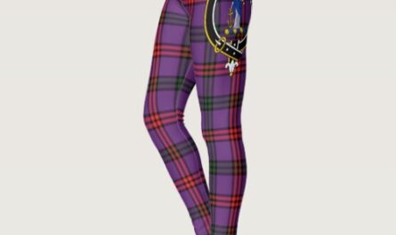 Scotstee Clan Montgomery Crest Tartan Women Leggings
