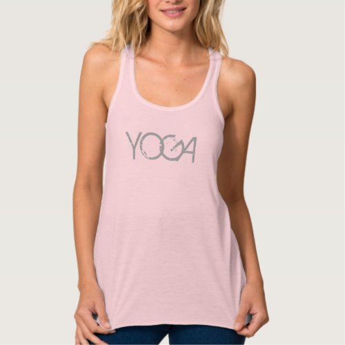 YOGA-Text Tank Top