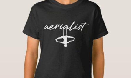 Acrobatic Aerialist Girls Aerial Yoga Silks T-Shirt
