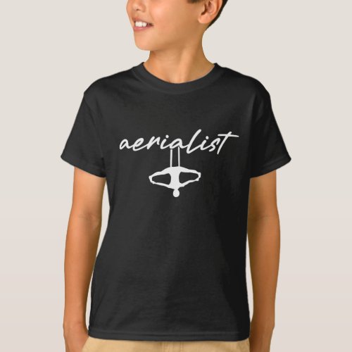 Acrobatic Aerialist Girls Aerial Yoga Silks T-Shirt