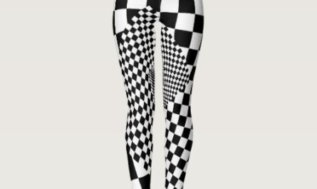 Black & White Checkerboard   Leggings